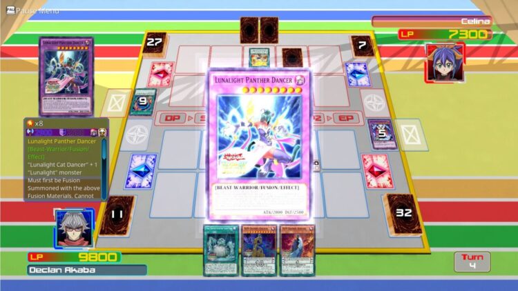 Yu-Gi-Oh! ARC-V: Declan vs Celina (PC) Скриншот — 2