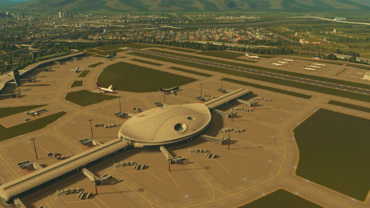 Cities: Skylines - Airports (PC) Скриншот — 3