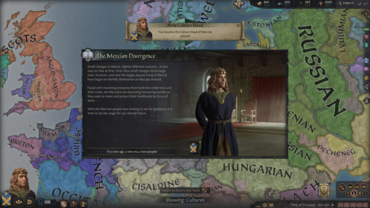 Crusader Kings III: Royal Court (PC) Скриншот — 6