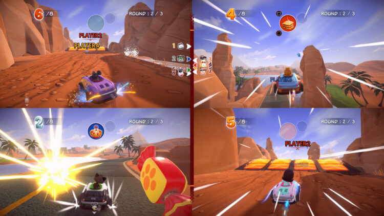 Garfield Kart - Furious Racing (PC) Скриншот — 1