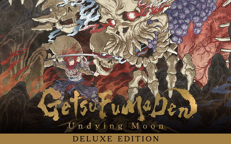 GetsuFumaDen: Undying Moon Deluxe (PC) Обложка