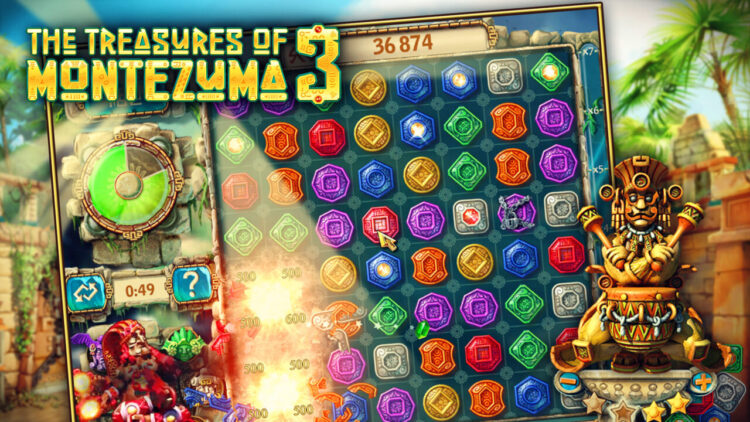 The Treasures of Montezuma 3(PC) Скриншот — 1