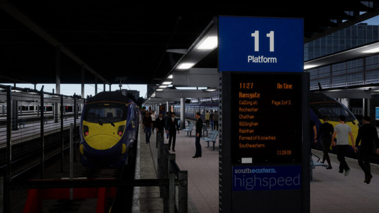 Train Sim World 2: Southeastern High Speed: London St Pancras - Faversham Route Add-On (PC) Скриншот — 5