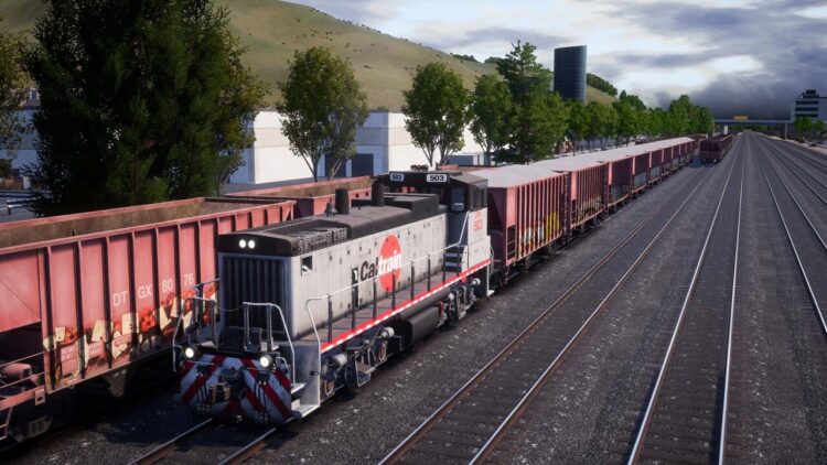 Train Sim World: Caltrain MP15DC Diesel Switcher Loco Add-On (PC) Скриншот — 3