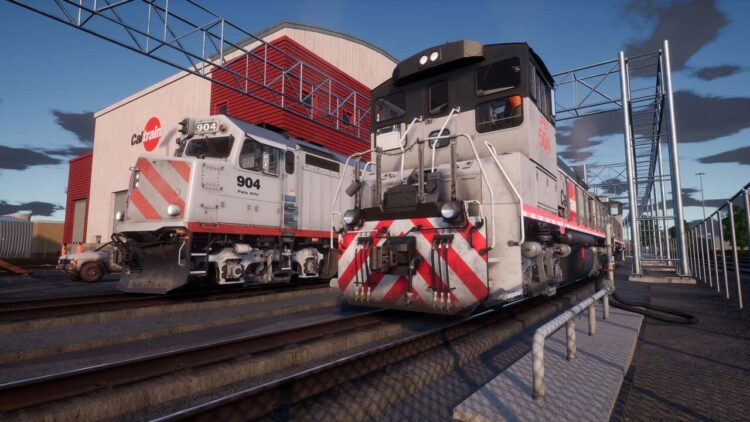 Train Sim World: Caltrain MP15DC Diesel Switcher Loco Add-On (PC) Скриншот — 6