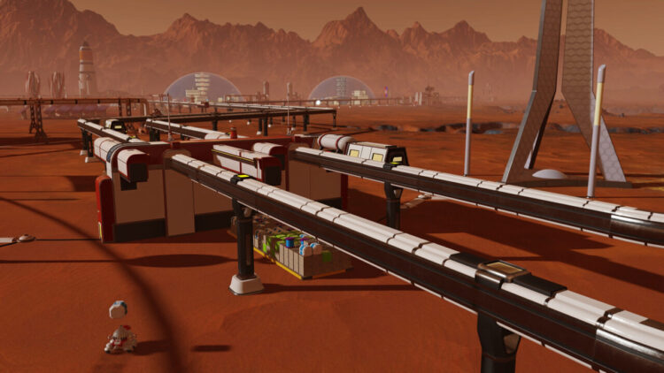 Surviving Mars: Martian Express (PC) Скриншот — 9