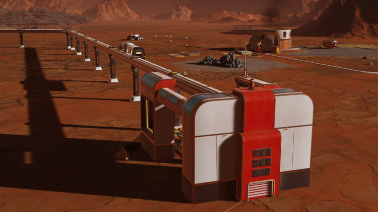 Surviving Mars: Martian Express (PC) Скриншот — 5