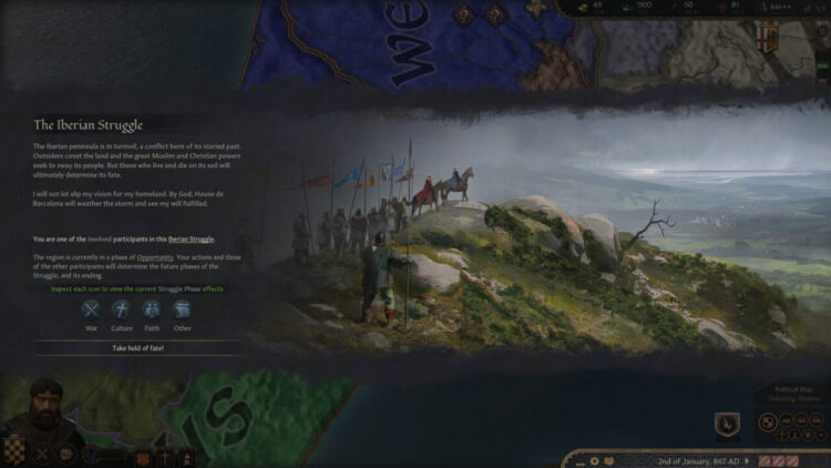 Crusader Kings III: Fate of Iberia (PC) Скриншот — 8