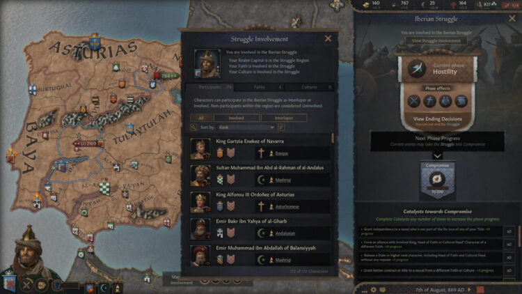 Crusader Kings III: Fate of Iberia (PC) Скриншот — 9
