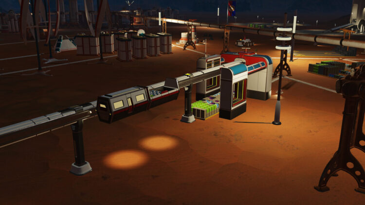 Surviving Mars: Martian Express (PC) Скриншот — 8