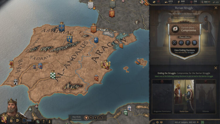 Crusader Kings III: Fate of Iberia (PC) Скриншот — 5