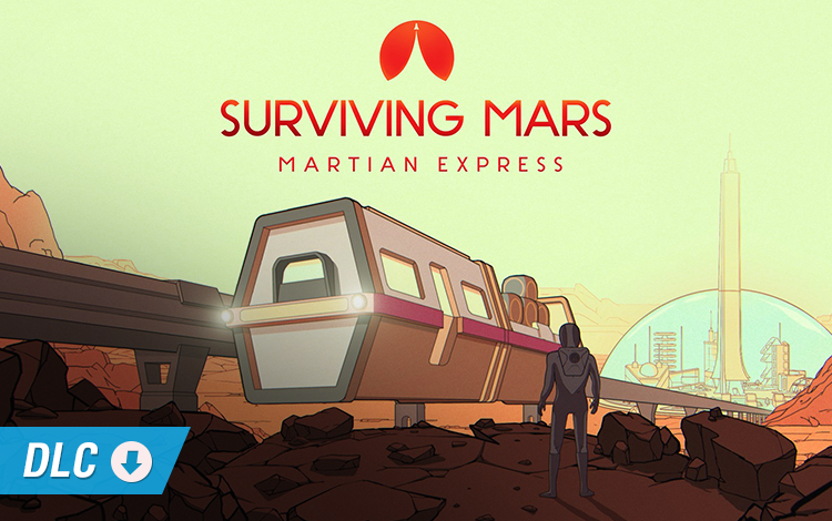 Surviving Mars: Martian Express (PC) Обложка