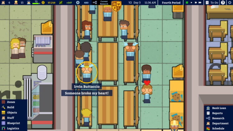 Academia: School Simulator (PC) Скриншот — 4