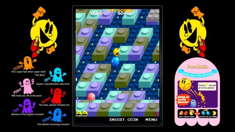 Pac-Man Museum +(PC) Скриншот — 2