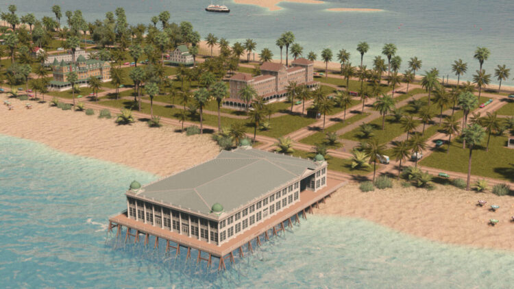 Cities: Skylines - Content Creator Pack: Seaside Resorts (PC) Скриншот — 2