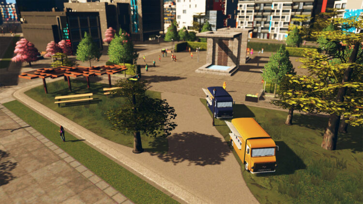 Cities: Skylines - Plazas & Promenades (PC) Скриншот — 1