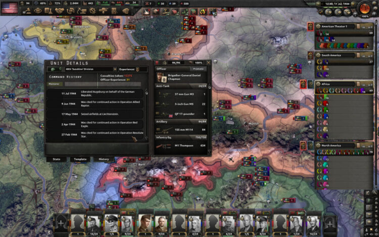 Hearts of Iron IV: By Blood Alone (PC) Скриншот — 5