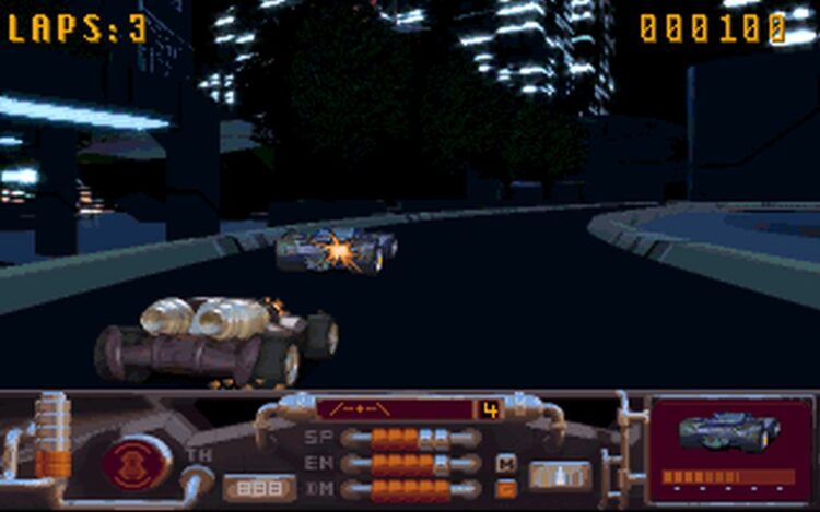MegaRace 1(PC) Скриншот — 2