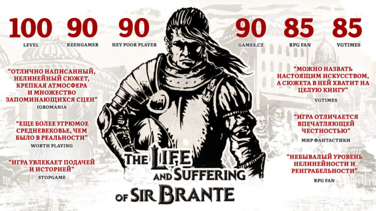 The Life and Suffering of Sir Brante (PC) Скриншот — 2