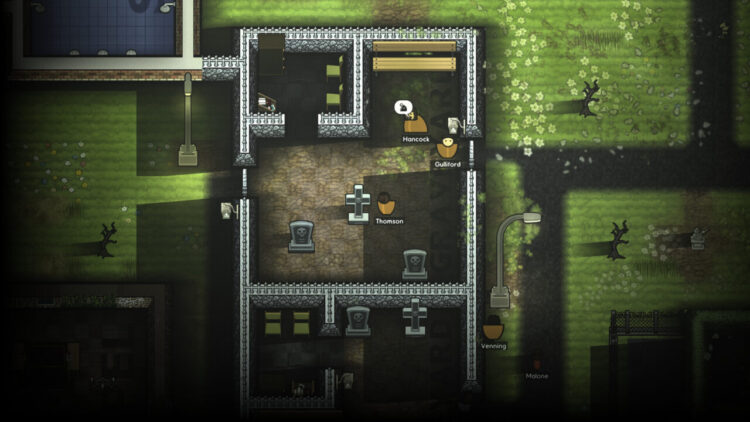 Prison Architect: Undead (PC) Скриншот — 1