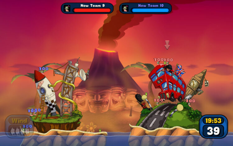 Worms Reloaded - The "Pre-order Forts and Hats" DLC Pack (PC) Скриншот — 4
