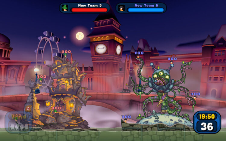 Worms Reloaded - The "Pre-order Forts and Hats" DLC Pack (PC) Скриншот — 3
