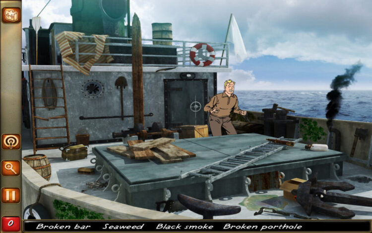 Blake and Mortimer: The Curse of the Thirty Denarii (PC) Скриншот — 4