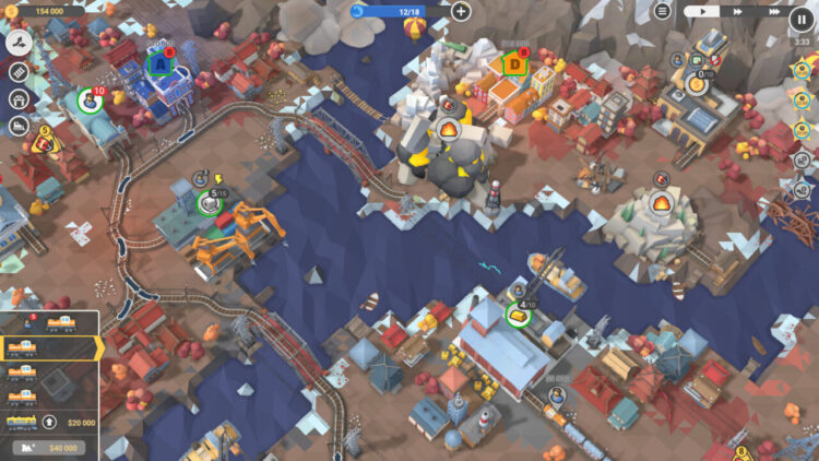 Train Valley 2: Workshop Gems - Sapphire (PC) Скриншот — 1